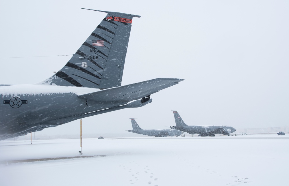 Winter Storm Gia makes its way to 108th Wing
