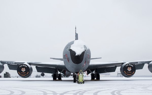Winter Storm Gia makes its way to 108th Wing
