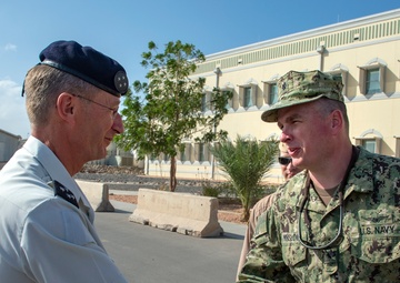 French Général de Corps d'Armee Patrick Destremau visits CLDJ