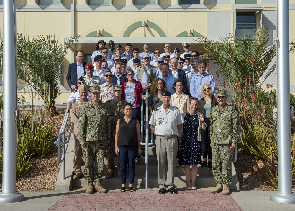 French Général de Corps d'Armee Patrick Destremau visits CLDJ