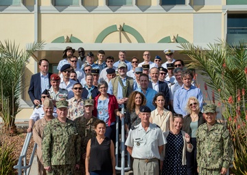 French Général de Corps d'Armee Patrick Destremau visits CLDJ