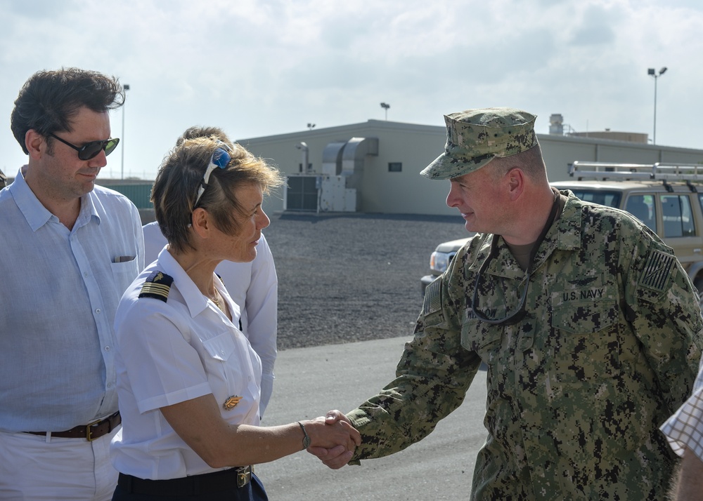 French Général de Corps d'Armee Patrick Destremau visits CLDJ