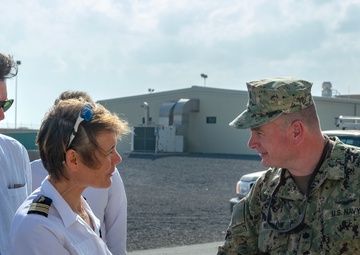 French Général de Corps d'Armee Patrick Destremau visits CLDJ