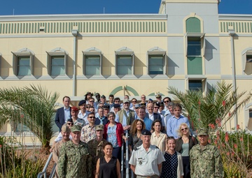 French Général de Corps d'Armee Patrick Destremau visits CLDJ