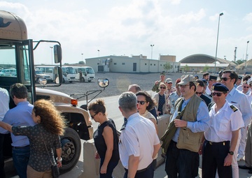 French Général de Corps d'Armee Patrick Destremau visits CLDJ