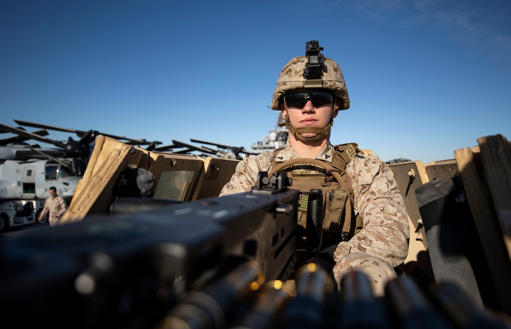 USS Kearsarge transits Suez Canal