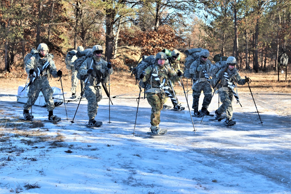 CWOC students complete snowshoe training, familiarization during class ops at Fort McCoy