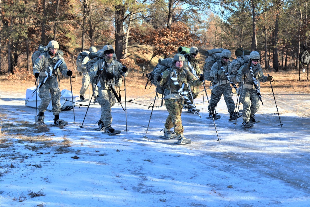 CWOC students complete snowshoe training, familiarization during class ops at Fort McCoy