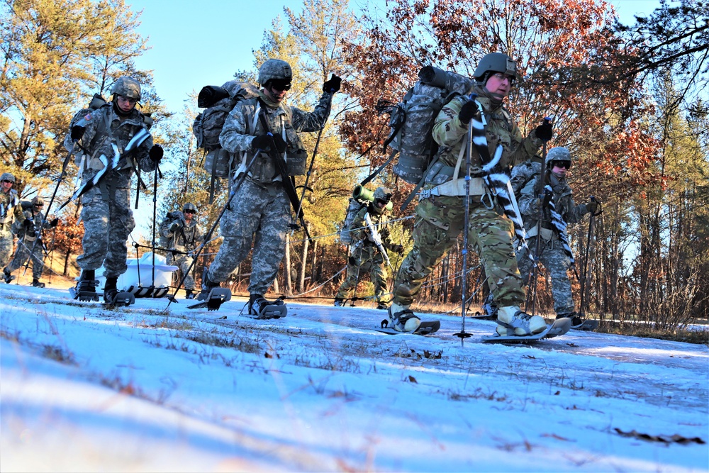 CWOC students complete snowshoe training, familiarization during class ops at Fort McCoy