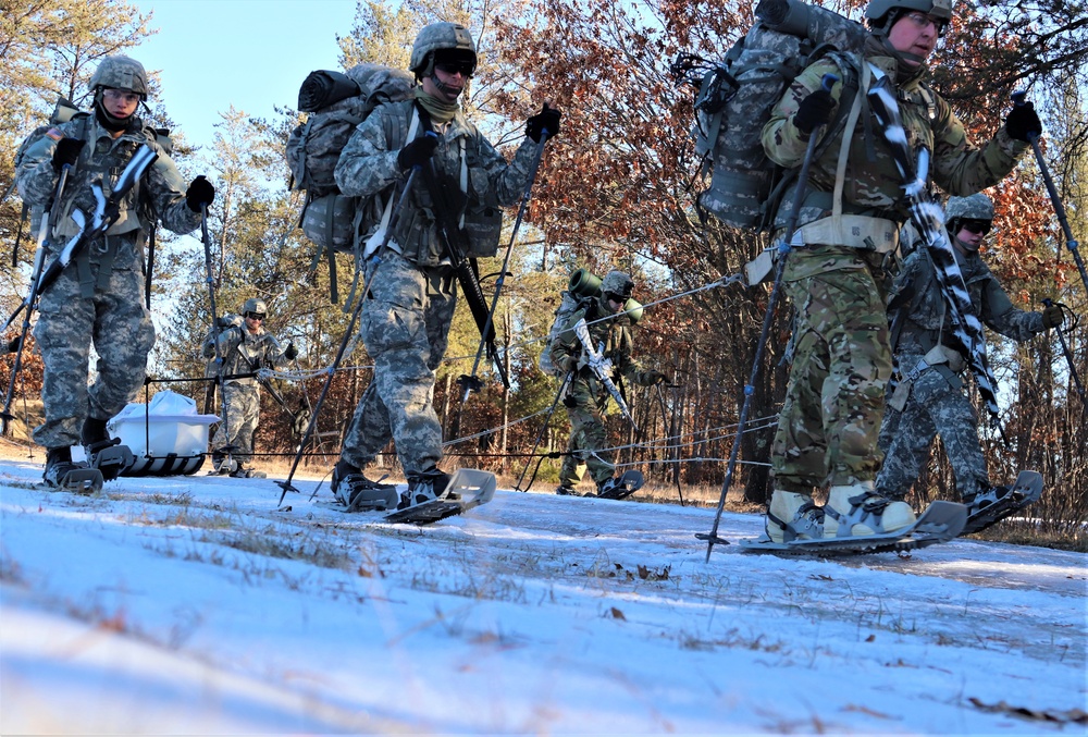 CWOC students complete snowshoe training, familiarization during class ops at Fort McCoy