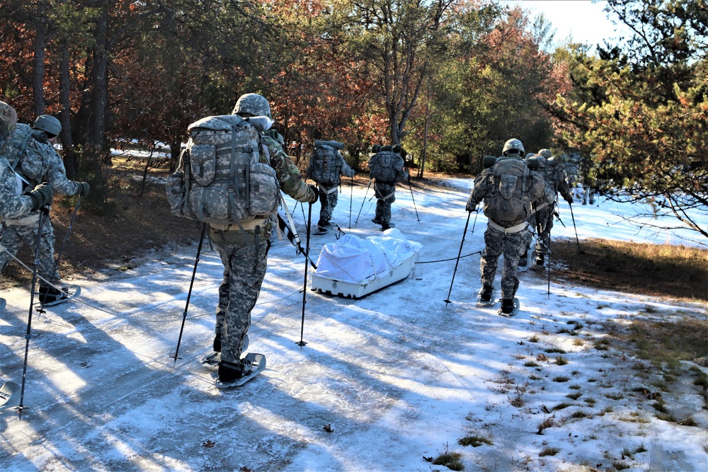 CWOC students complete snowshoe training, familiarization during class ops at Fort McCoy