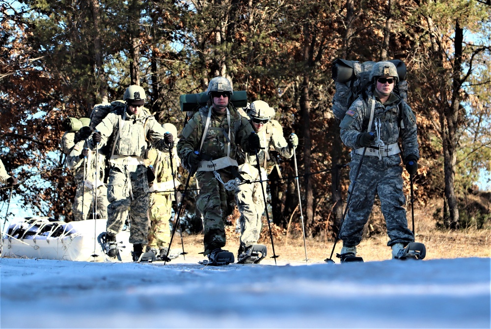 CWOC students complete snowshoe training, familiarization during class ops at Fort McCoy