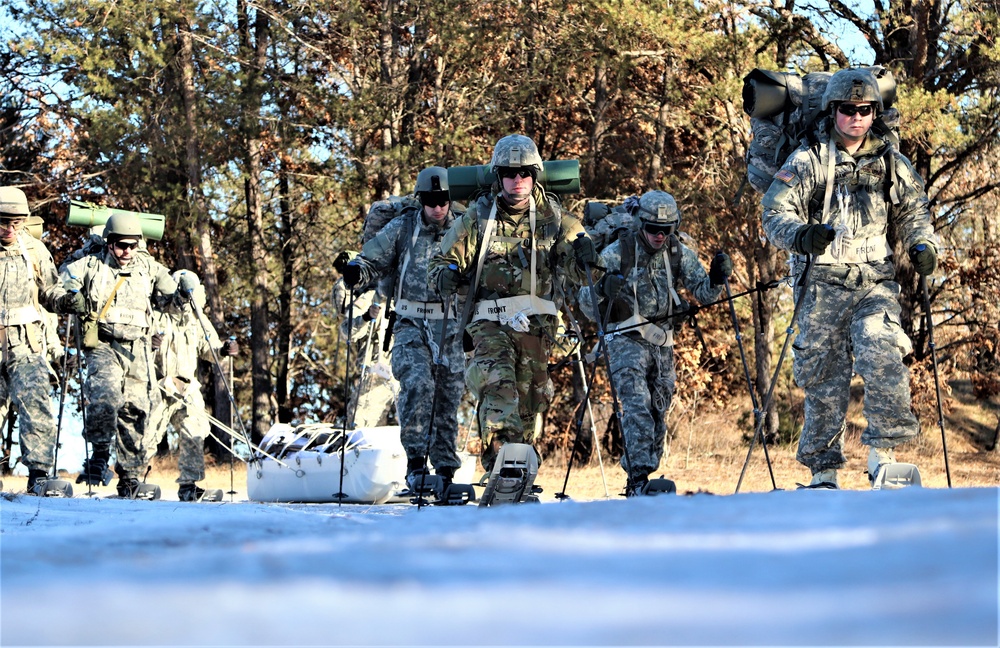 CWOC students complete snowshoe training, familiarization during class ops at Fort McCoy