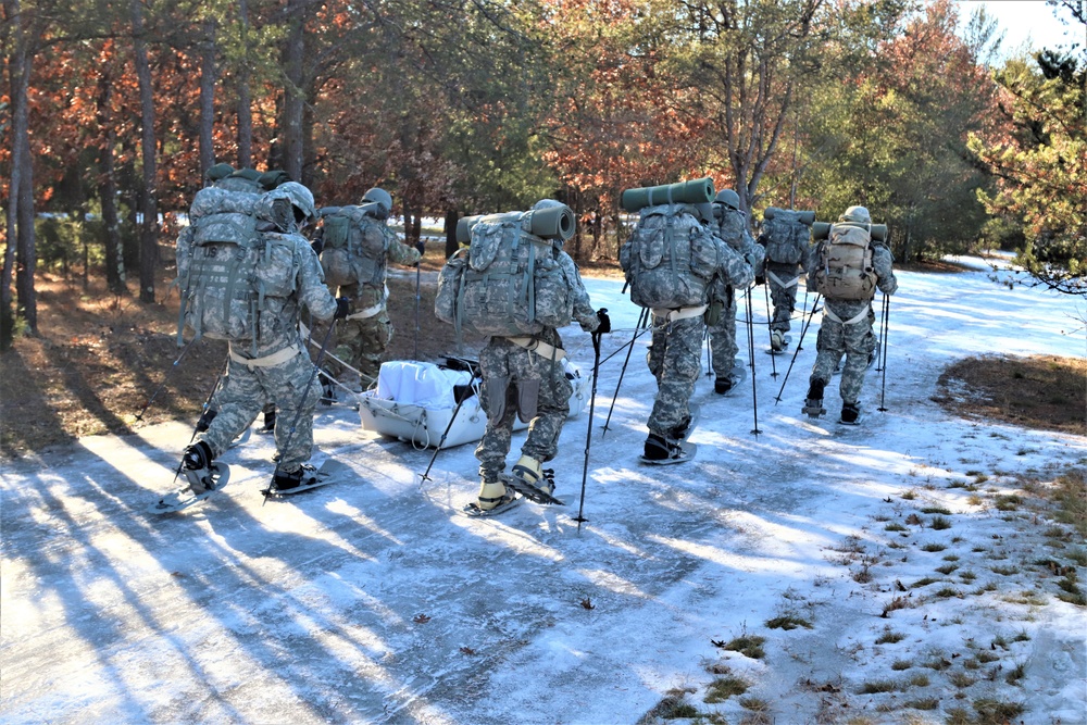 CWOC students complete snowshoe training, familiarization during class ops at Fort McCoy