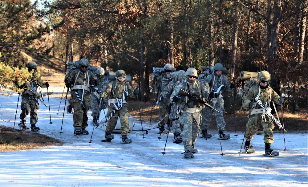 CWOC students complete snowshoe training, familiarization during class ops at Fort McCoy