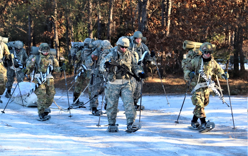 CWOC students complete snowshoe training, familiarization during class ops at Fort McCoy