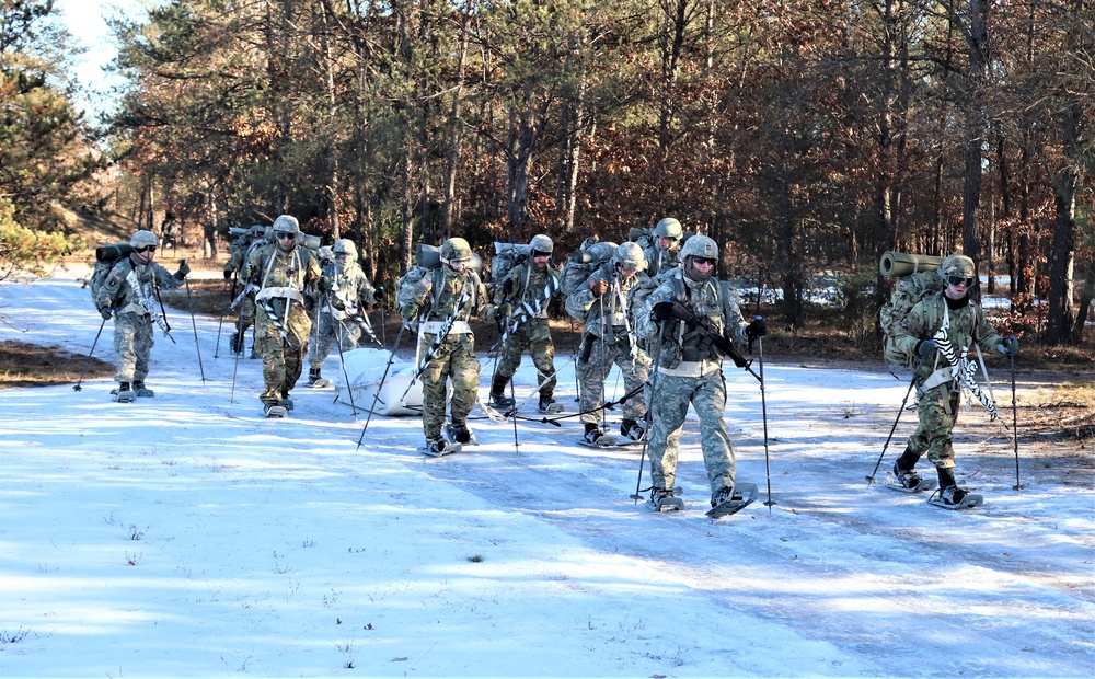 CWOC students complete snowshoe training, familiarization during class ops at Fort McCoy