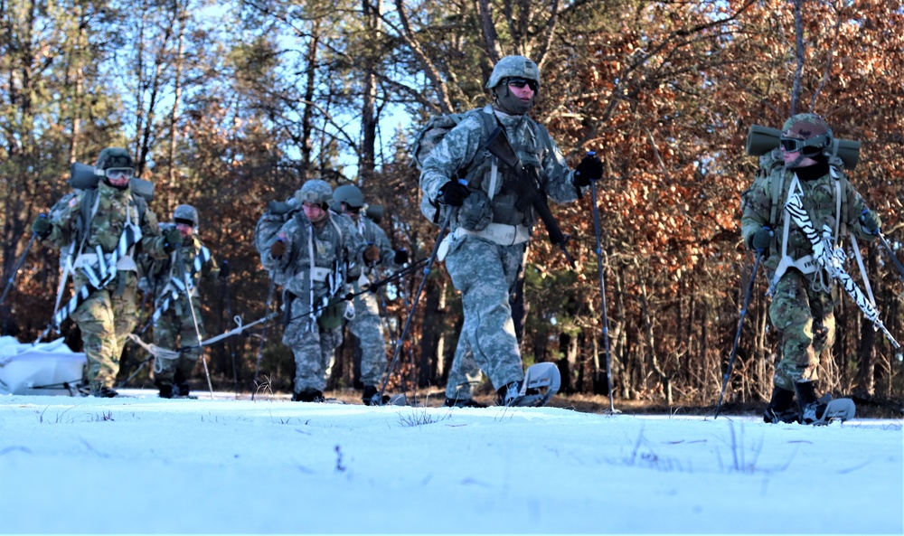 CWOC students complete snowshoe training, familiarization during class ops at Fort McCoy