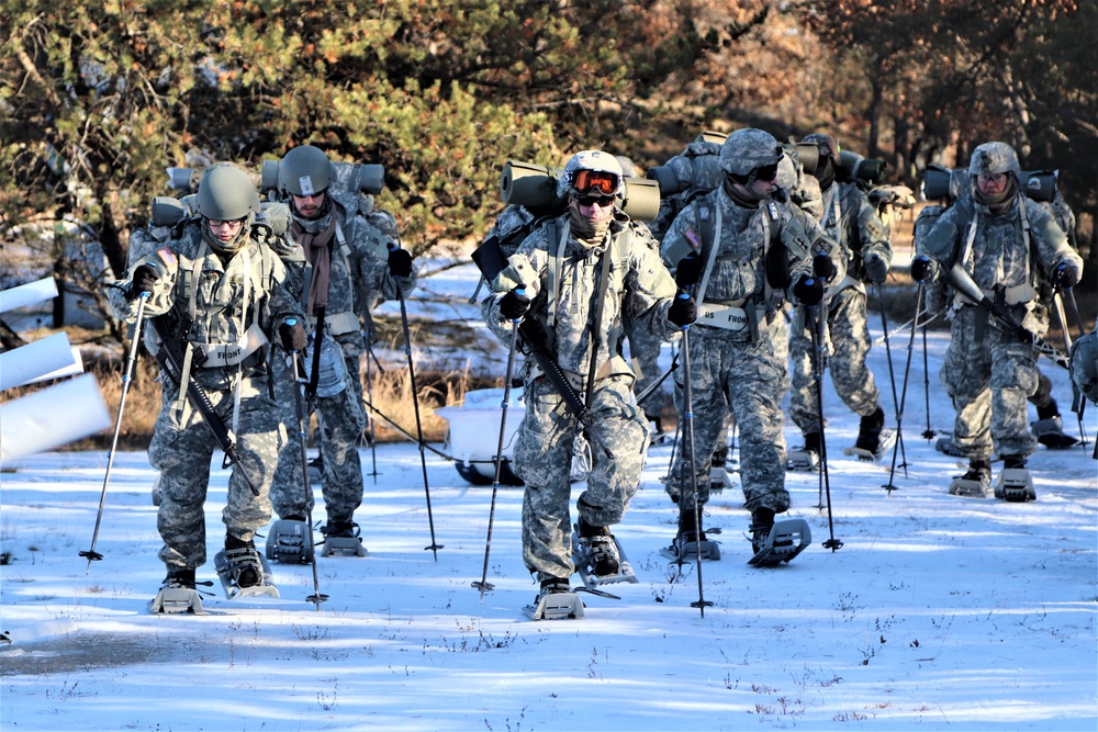 CWOC students complete snowshoe training, familiarization during class ops at Fort McCoy