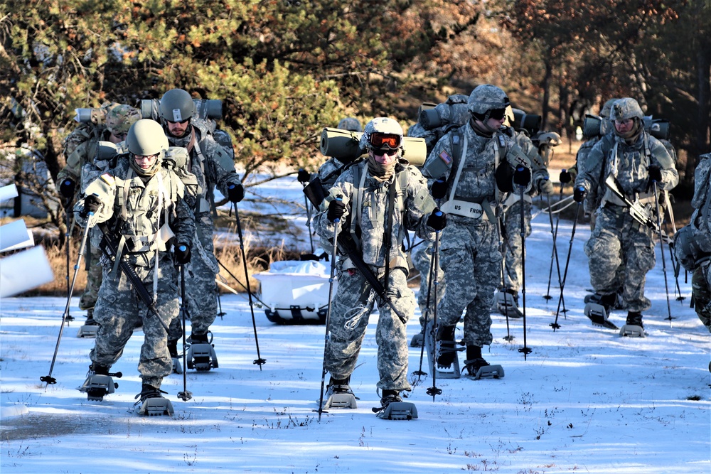 CWOC students complete snowshoe training, familiarization during class ops at Fort McCoy