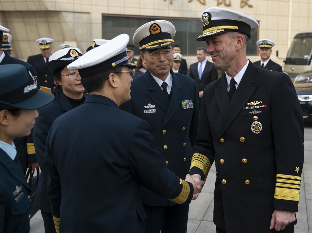 CNO Visits People's Liberation Army (PLA) Naval Research Academy
