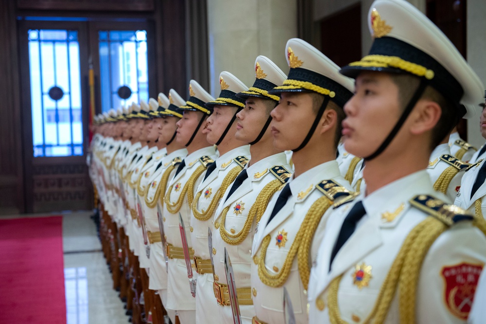 CNO Visits People's Liberation Army (Navy) Headquarters in Beijing