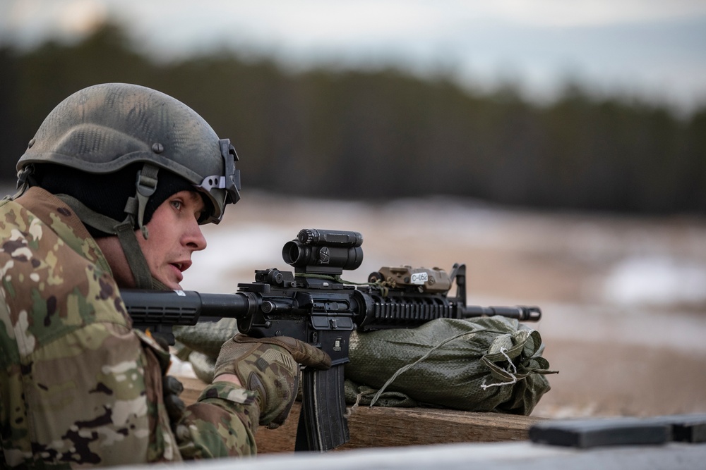 1-102nd Cavalry Regiment Weapons Qualification