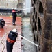 Hosing down the gates