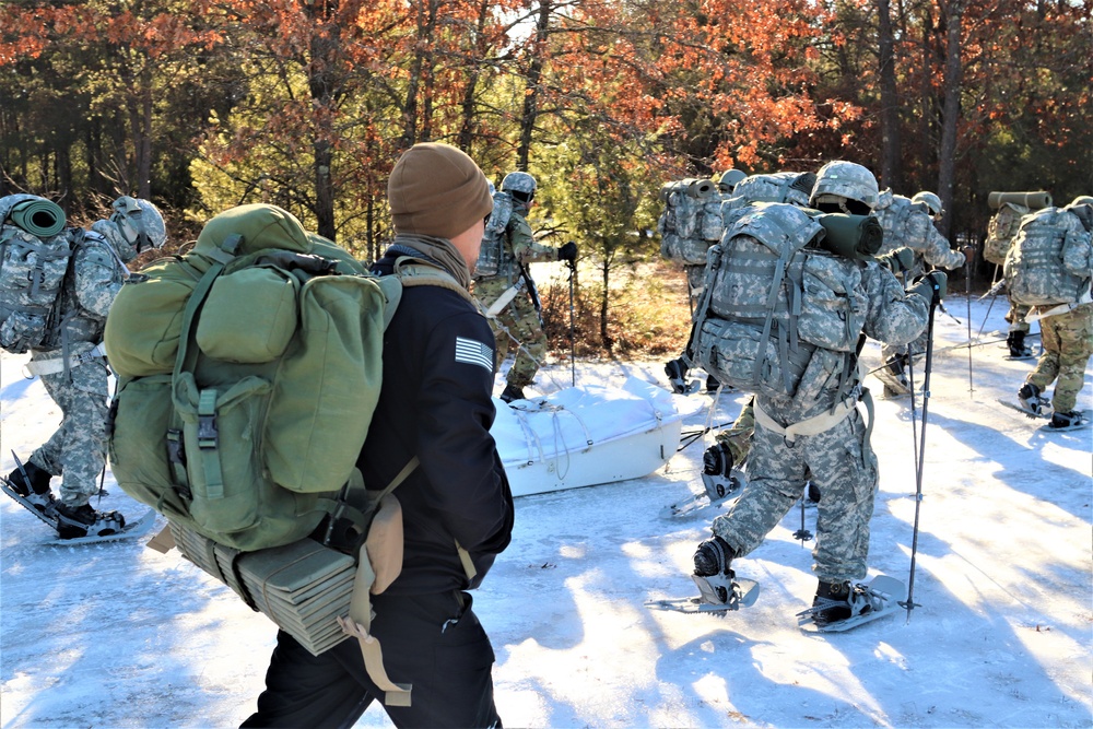 Cold-Weather Operations Course Class 19-02 Snowshoe Training/Familiarization