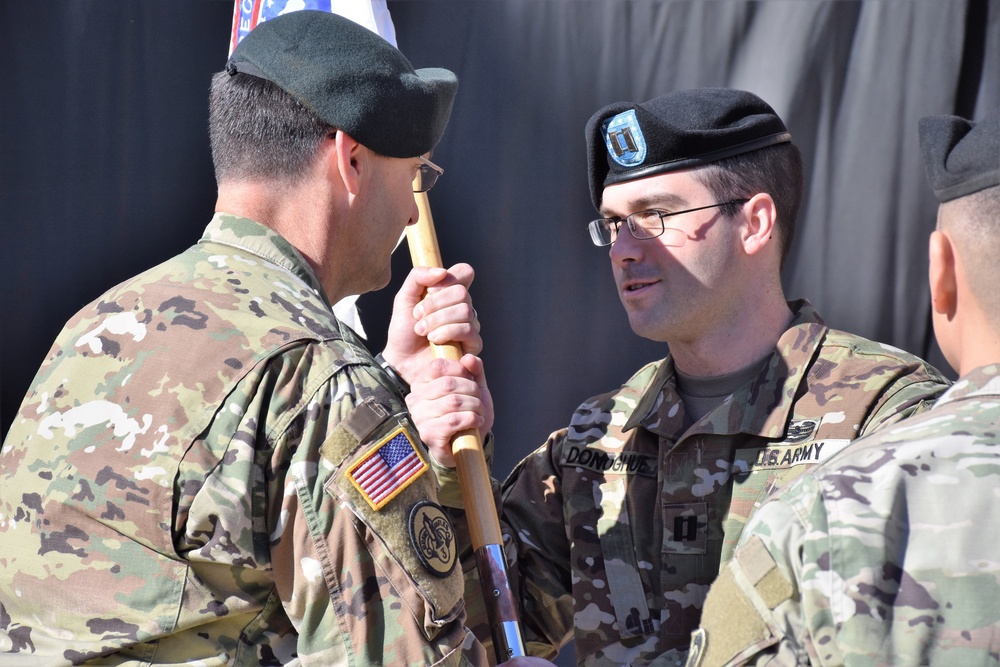Phoenix West holds change of command ceremony