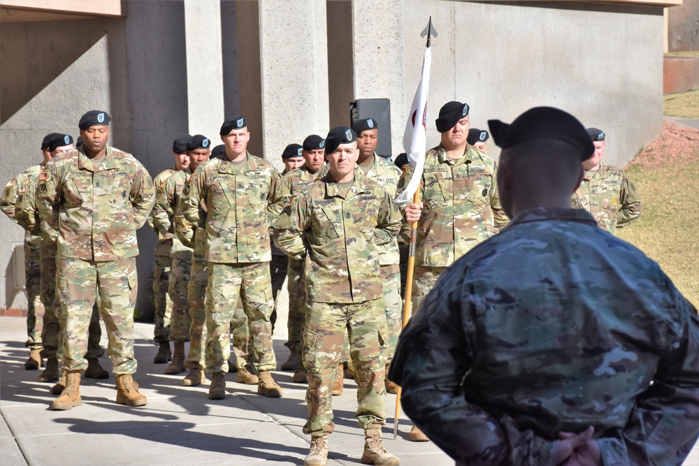Phoenix West holds change of command ceremony