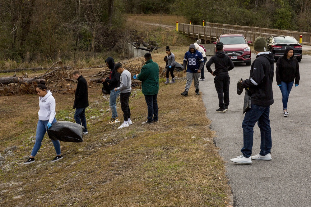 MCB Camp LejeuneTrash Cleanup