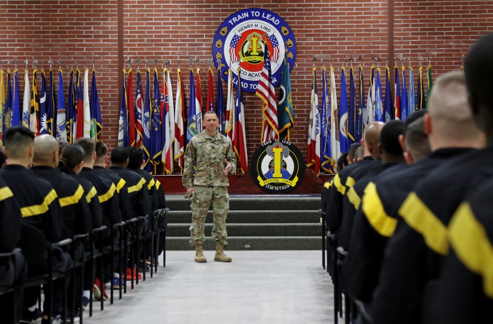 FORSCOM CSM visits JBLM