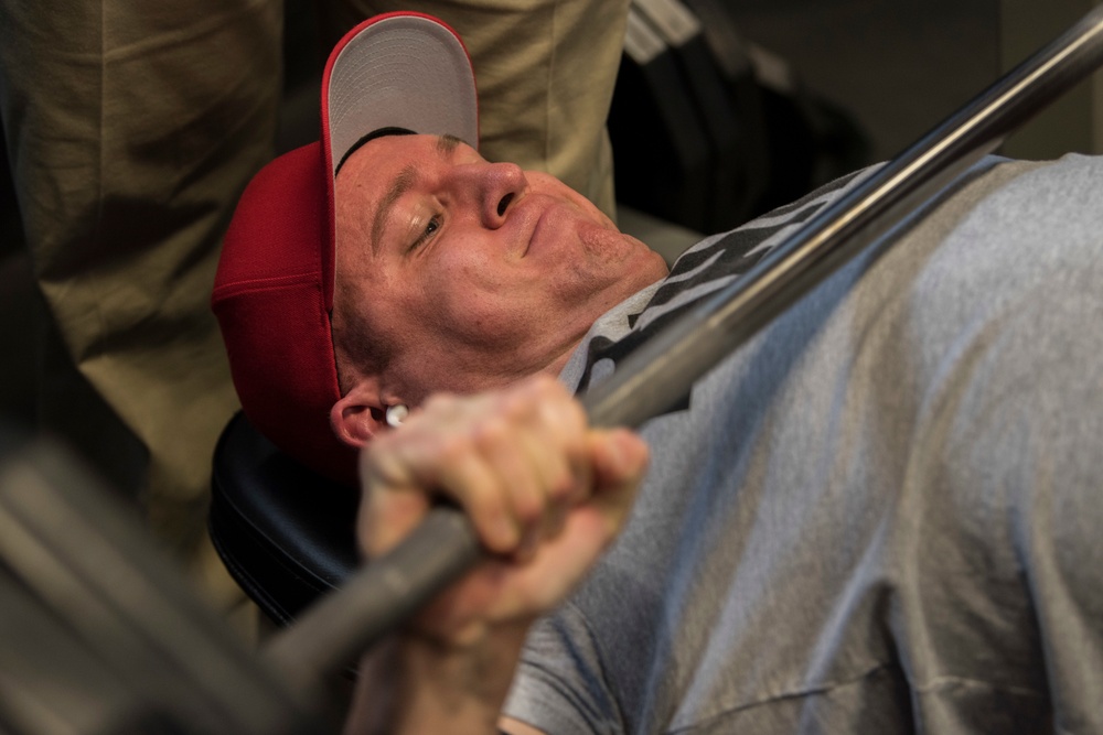 Deadlift, bench press competition brings out Schriever’s strongest