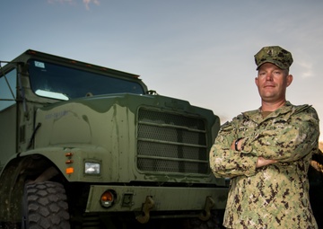 Seabee shares common bond with Grandfather 74 years later