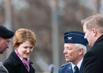 Oklahoma Army and Air National Guardsmen partner for newly elected Governor Kevin Stitt’s inauguration ceremony