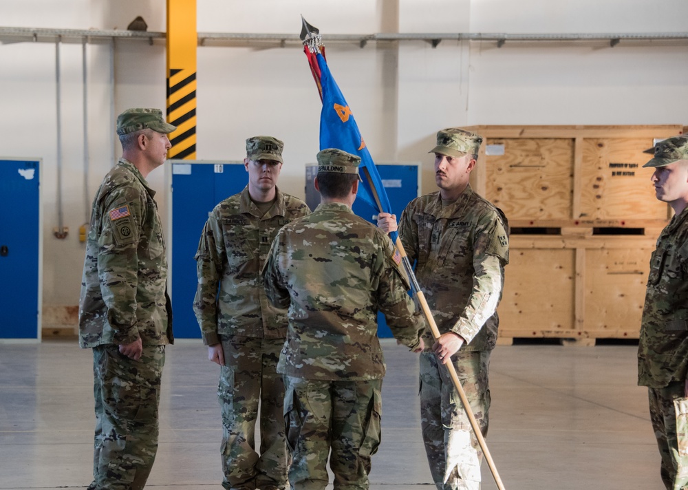 Change of Command B-co, 2-4 GSAB