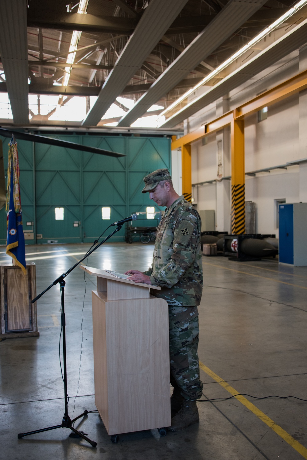 Change of Command B-co, 2-4 GSAB