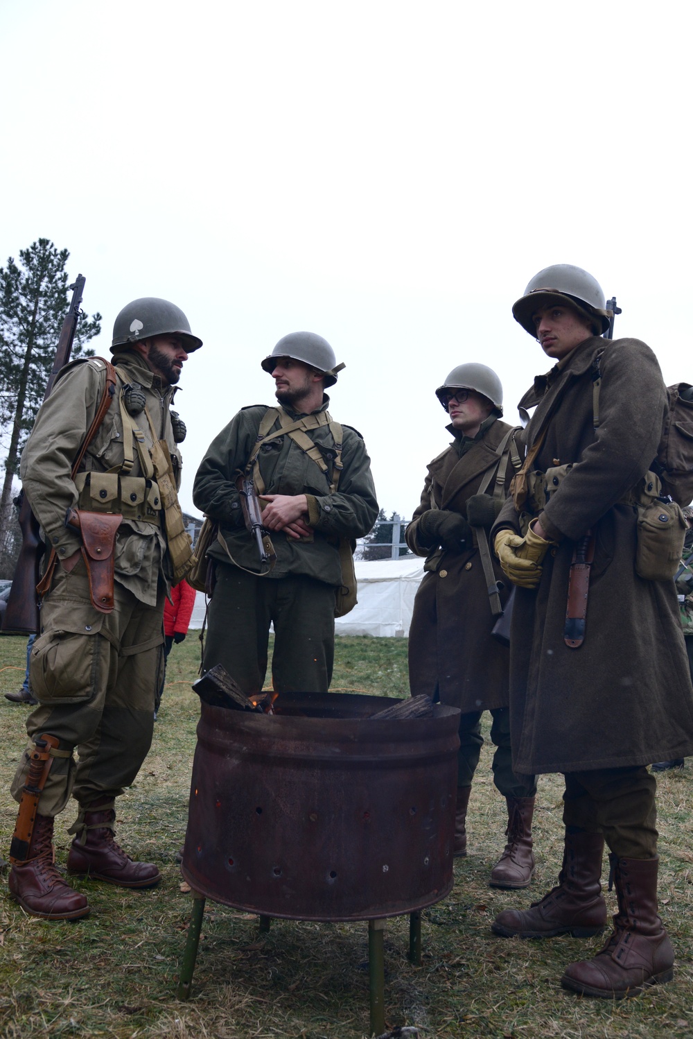 WW2 Battle of the Bulge's commemoration in Bastogne