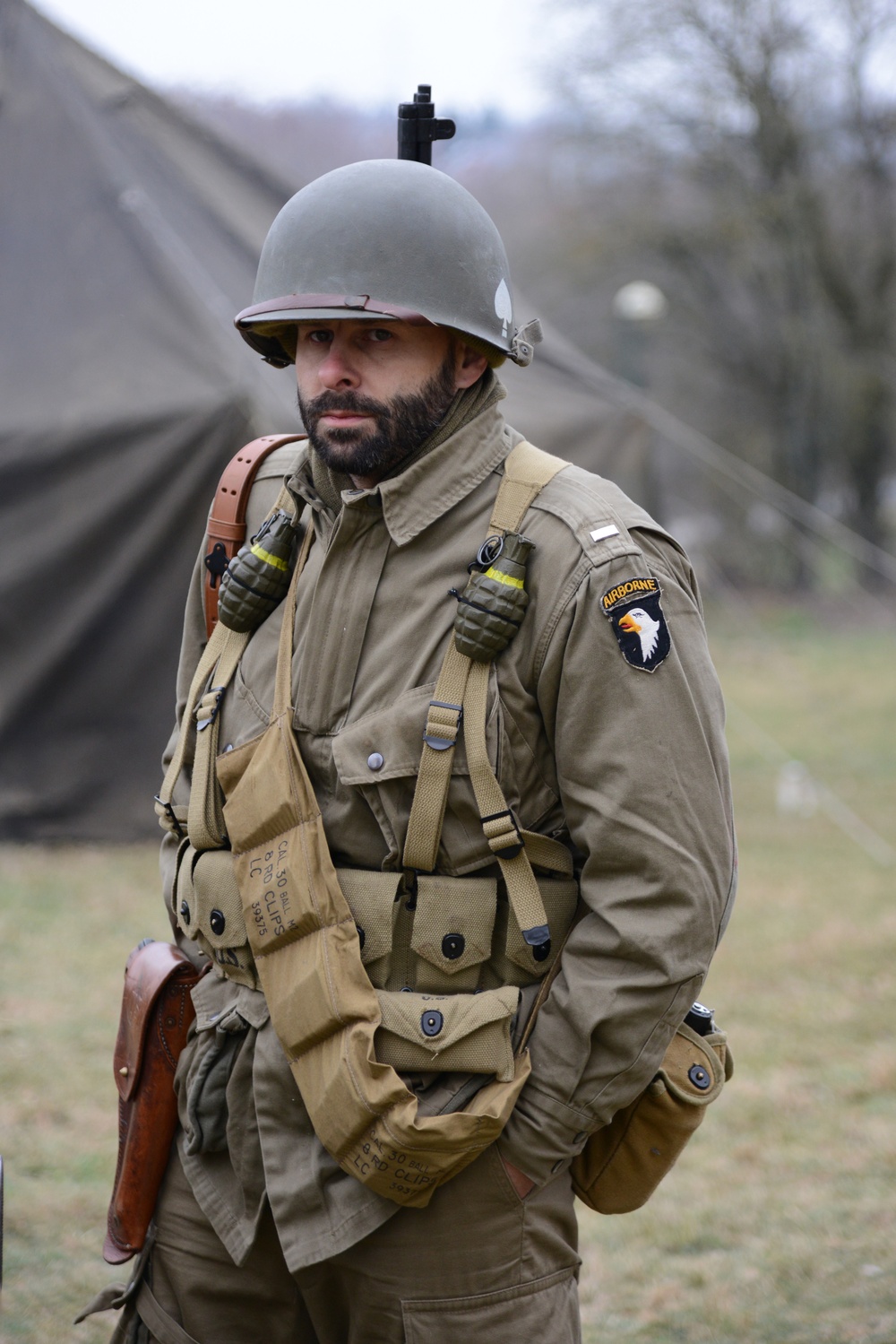 WW2 Battle of the Bulge's commemoration in Bastogne