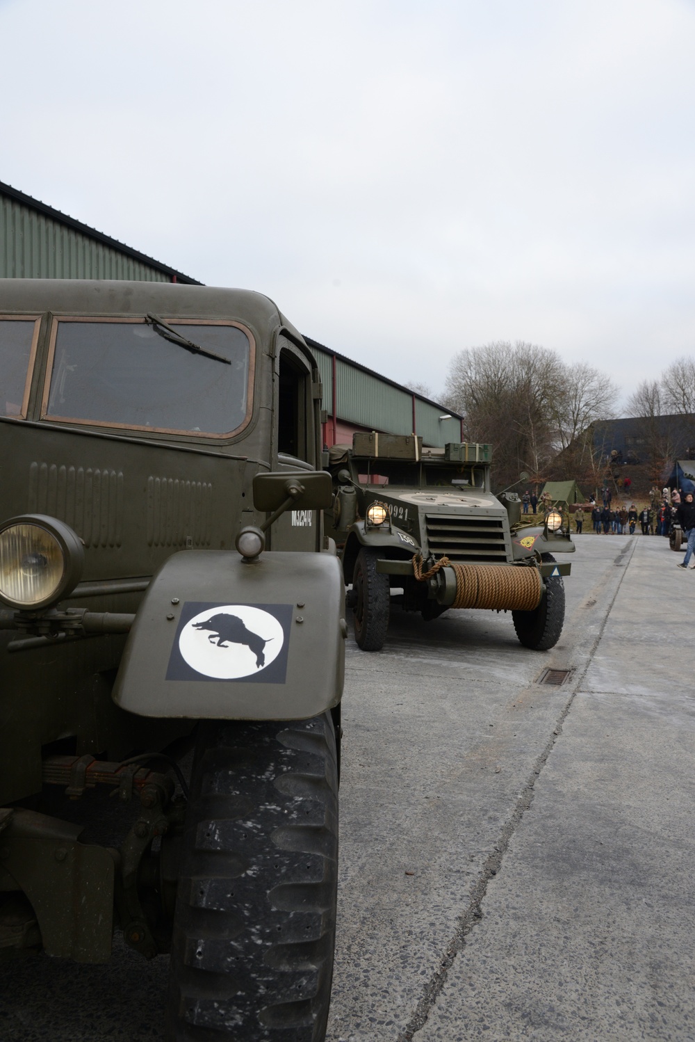 WW2 Battle of the Bulge's commemoration in Bastogne