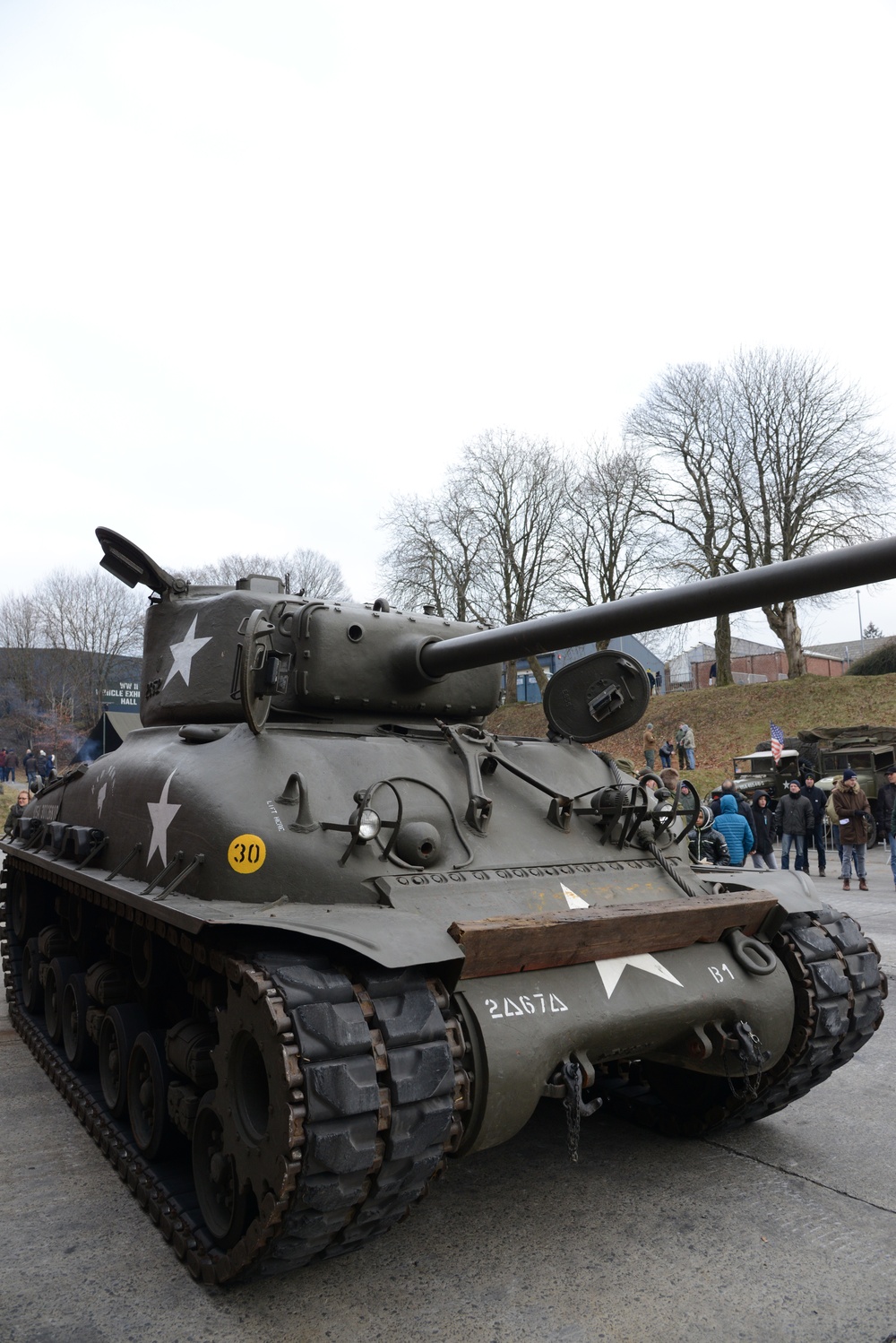 WW2 Battle of the Bulge's commemoration in Bastogne