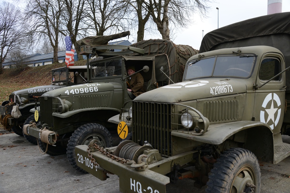 WW2 Battle of the Bulge's commemoration in Bastogne