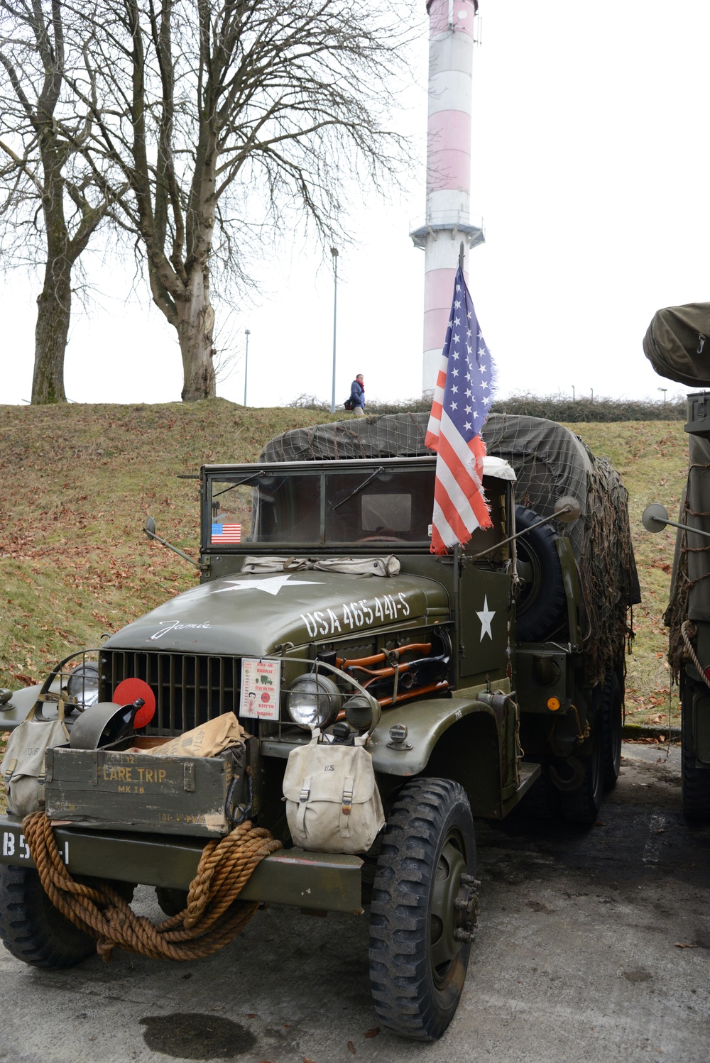 WW2 Battle of the Bulge's commemoration in Bastogne