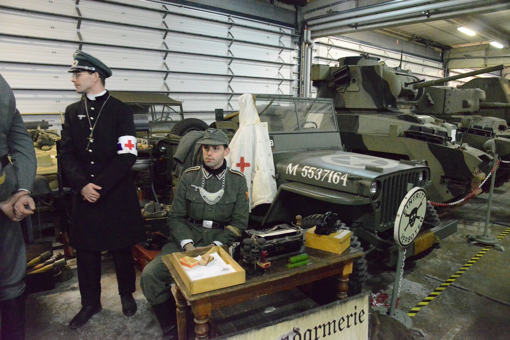 WW2 Battle of the Bulge's commemoration in Bastogne