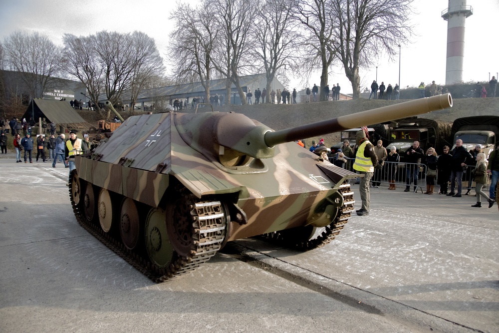 WW2 Battle of the Bulge's commemoration in Bastogne