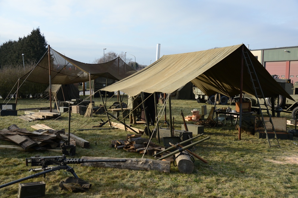 WW2 Battle of the Bulge's commemoration in Bastogne