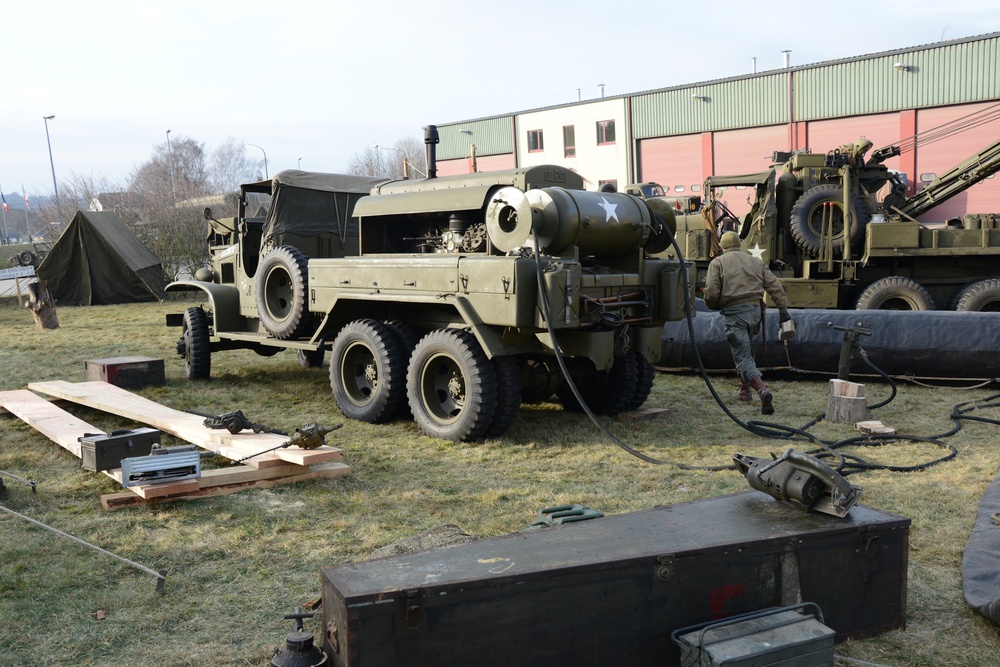 WW2 Battle of the Bulge's commemoration in Bastogne