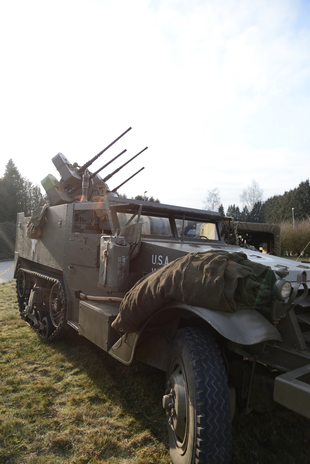 WW2 Battle of the Bulge's commemoration in Bastogne