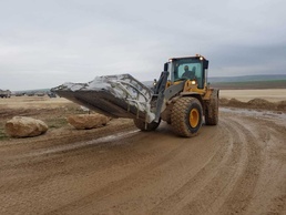 151st MCT Unloading Trucks
